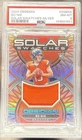 2024 Panini Obsidian - Solar Swatches Bo Nix #SS-BNX Silver /99 (MEM, RC)