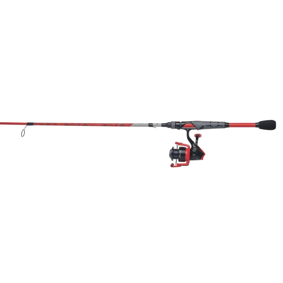 6’6” Max X Fishing Rod and Reel Spinning Combo, 3 +1 Ball Bearings with Light... - Image 4 of 4