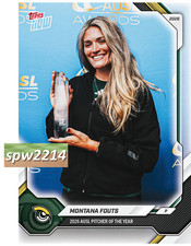 Montana Fouts 2026 Topps Now  AUSL Softball #...