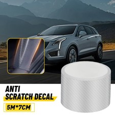 Car Door Plate Bumper Body Sill Scuff Anti-Scratch Strip Protector Clear 7cm*5m