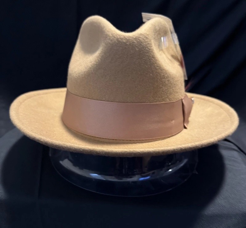 Bruno Capelo Men's Fedora Hat, Size Small