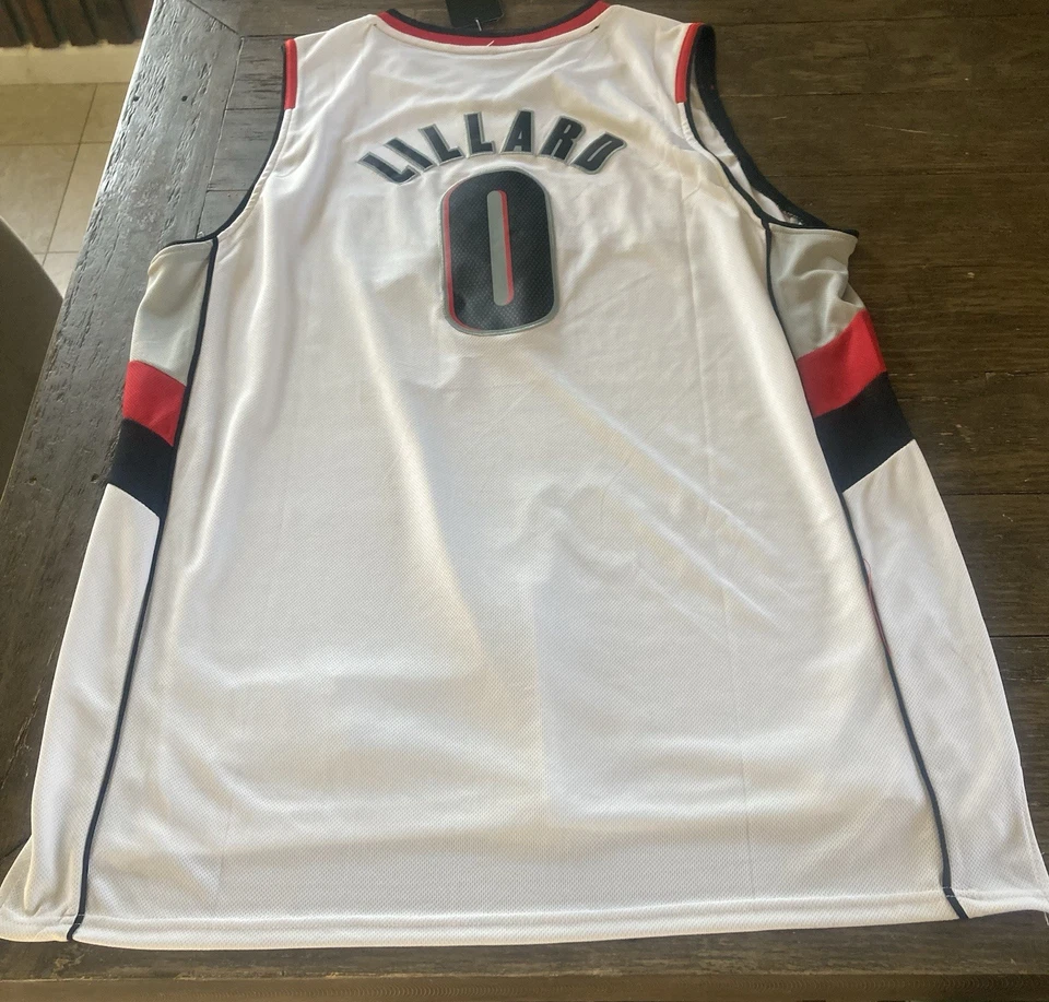 Dame Lilliard #0 Portland Trailblazers Rip City NBA Adidas Jersey Size XXL New! - Image 2 of 3