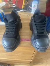 Rick Owens DRKSHDW Abstract Low Sneaker Eu Man (41) Preowned