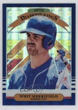 2019 Donruss Optic Diamond Kings Blue Pandora Prizm 49/99 Whit Merrifield w6l