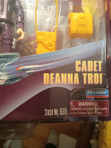 Star Trek | Cadet Deanna Troi | Warp Factor Series 3 | Playmates Neu in OVP. (K2) - Bild 7 von 13