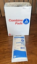 Sterile Dynarex Combine Pads Wound Dressing Latex Free  8" X 10" (20 Count)