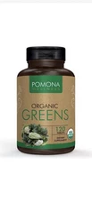 Pomona Wellness Organic Greens Superfood Supplement 120 Tablets Exp. 01/2026