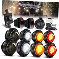 UTV Turn Signal Kit with 110D Horn Pre-Wired UTV ATV Blinker with Hazard