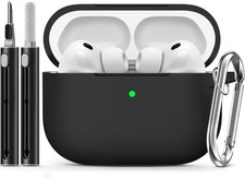 Ljusmicker for AirPods Pro 3 Case 2025 with Cleaner Kit,Soft Silicone Protective