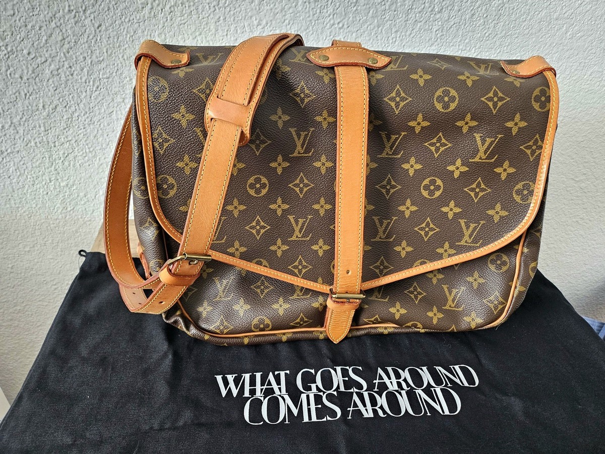 Louis Vuitton Saumur 35 Monogram Large Shoulder Crossbody Hand Bag  display picture 1