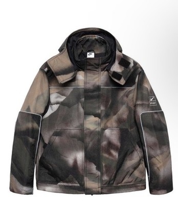 Stüssy & Nike Primaloft Utility Hood Jacket Size Large New Unisex Limited Rare!