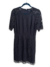 Madewell Magnolia Navy Blue Lace Dress Sz 8 NWT