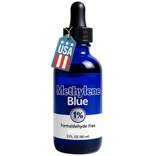 Methylene Blue Ultra Pure 99.99% with Dropper (2oz)