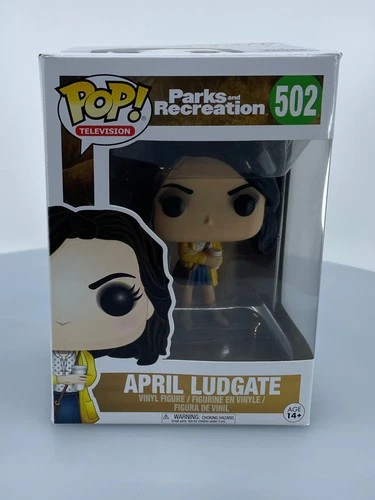 Funko POP! Television Parks and Recreation April Ludgate #502 DAMAGED BOX