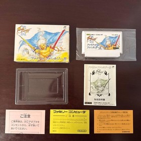 Complete Japanese Final Fantasy I II III 1 2 3 Nintendo Famicom NES NTSC-J Mint