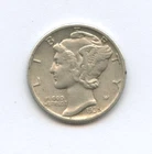 1935  Mercury Dime - 90% Silver - Free Shipping