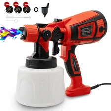 Electric Spray Gun Paint Sprayer Painter 1000ML Handheld Painting House /Car AU