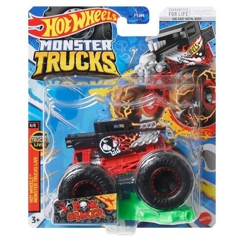 Hot Wheels Monster Trucks Bone Shaker With Car