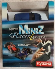 Vtg 2006 Kyosho Mini-Z Racer Series VW Golf R32 Blue Mint in Sealed Box Complete