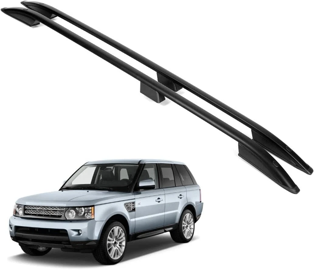 ERKUL Roof Rails Fits Range Rover Sport 05 13 Car Racks For Roof Aluminum Black