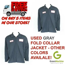 Used Work Coats Work Jackets GRAY Cintas, Redkap, Unifirst, G&K