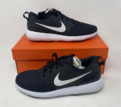 Nike Roshe G Golf Shoes Black White CD6065-001 Spikeless  display picture 2