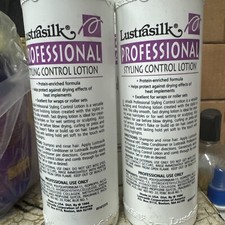 2x Lustrasilk Professional Styling Control Lotion For Warps And Roller Set 16oz