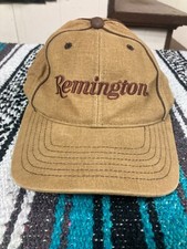 Remington Hat Canvas Brown Strapback