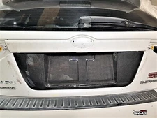 RPG Carbon Hatch License Plate Backing Frame for 08-14 Subaru Impreza WRX STi GR