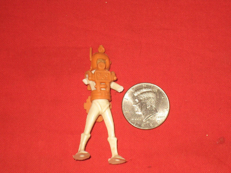Vintage Cherilea Space Figure, Armor & Helmet
