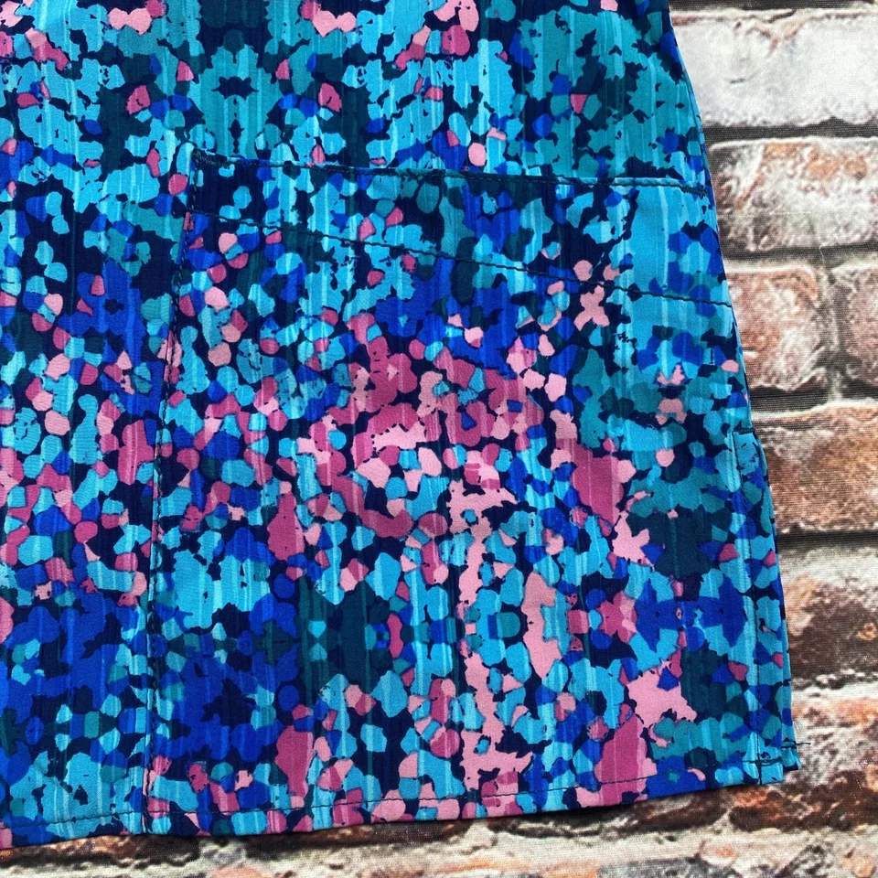 Wonder Wink Scrub Top Ladies XS Blue Nurse Workwear Womens - Image 2 of 4