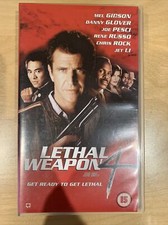 Lethal Weapon 4 VHS