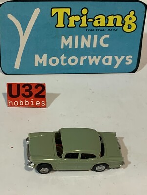 Slot Car Triang Minic Motorways M.1543 Humber Super Snipe Green