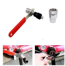 Bike Bicycle Crank Extractor Puller+ Bottom Bracket Remover +Spanner Repair Tool
