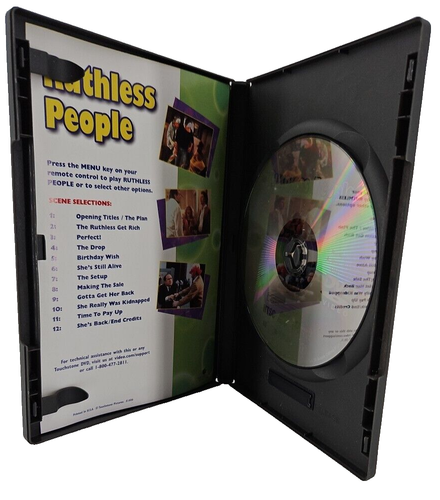 Ruthless People DVD Video Movie Danny DeVito Bette Midler - Picture 2 of 5