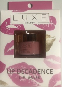 Luxe Beauty Lip Decadence Lip Mask