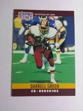DARRELL GREEN 1990 PRO SET FOOTBALL CARD # 323 C7528