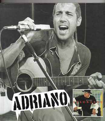 ADRIANO CELENTANO Buch + CD Für immer KOMBINATION Kurier des Abends 4 SEALED