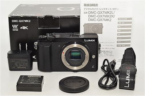 Panasonic DMC-GX7MK2 Mirrorless SLR Camera Black | eBay