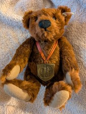 STEIFF GROWLER TEDDY BEAR GRAND PRIZE LOUISIANA EXPOSITION 650789 LTD ED 1994