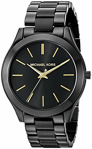 Michael Kors Slim Runway Black Dial 