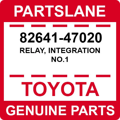 Caja de relé de integración Lexus LX570 GS450h Land Cruiser NCP91 OEM 82641-47020 Foto 2 de 4