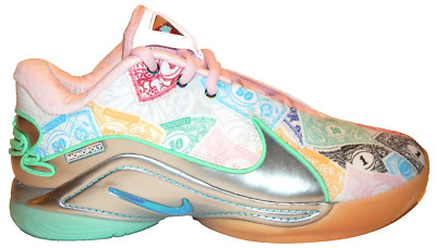 Nike Monopoly x LeBron XXII Men's Shoes Size 10 FZ1097-100 Currecy / Money
