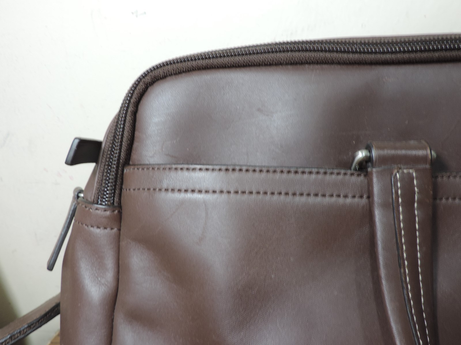 Coach Messenger Brown Leather Briefcase Shoulder Lap… Gem