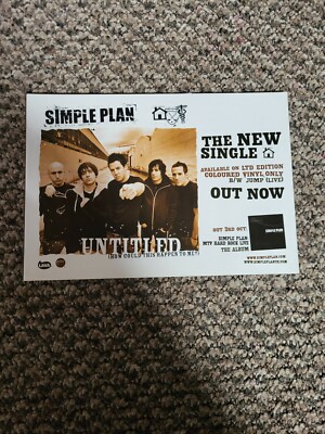 BEL9 ADVERT 5X8 SIMPLE PLAN : UNTITLED HOW COULD THIS HAPPEN TO ME SINGLE