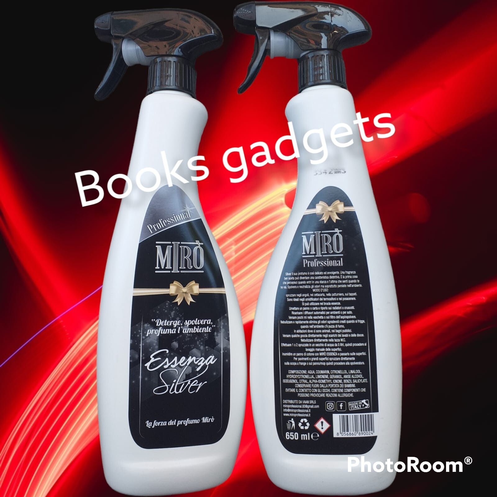 Mirò Professional Essenza Silver: 11 Pezzi per Pulire e Profumare Casa