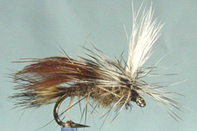 Lot De 4 Mouches Sèches Sedge Roux Parachute – Taille Au Choix, Super Visibles, Parfaites Pour La Pêche à La Truite