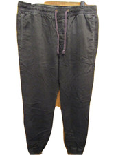 YOUTH BOYS AMERICAN EAGLE OUTFITTERS STRETCH BLACK PANTS SIZE FLAT 14" INSEAM 28