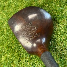 Antique Martins The Velometer Driver Face Forward Hickory Shaft RH 43" E0 9*