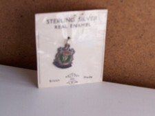 Vintage Scotland Charm Sterling silver real enamel in original packaging